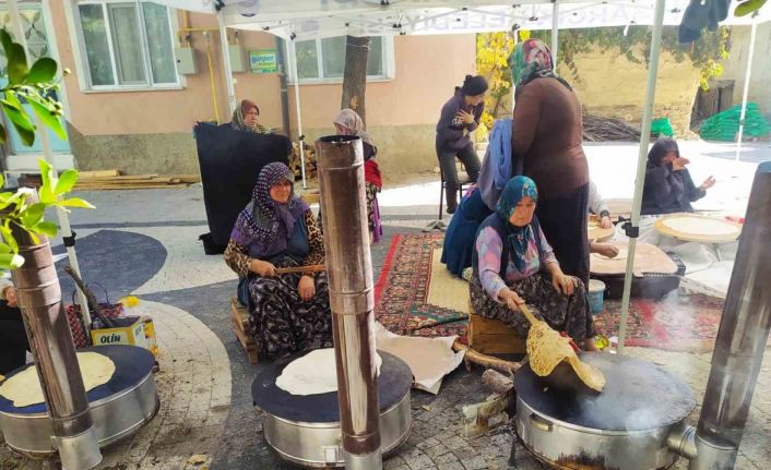 Hisarcık Şehitler Mahallesi’nde gözleme hayrı