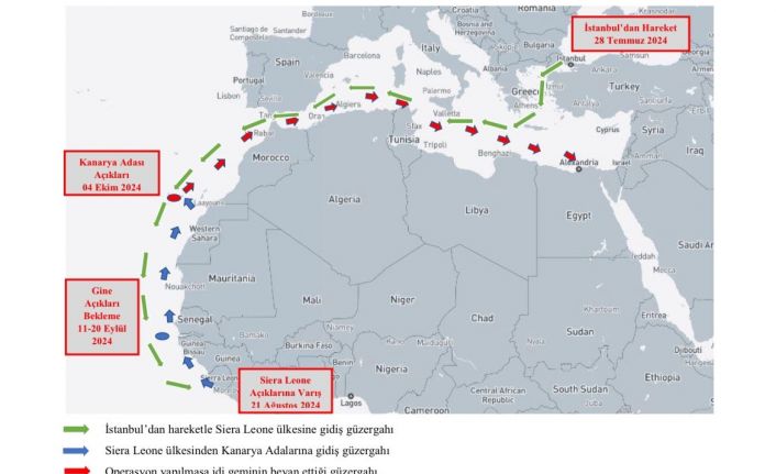 İçişleri Bakanlığından 4 ton kokain ile yakalanan gemi hakkında açıklama