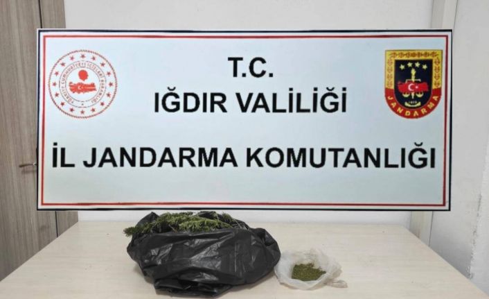 Iğdır İl Jandarma Komutanlığı’ndan kaçakçılık operasyonu: Uyuşturucu madde ele geçirildi