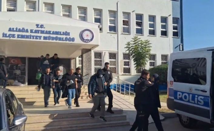 İzmir Aliağa Limanı’ndaki rüşvet operasyonunda 23 tutuklama