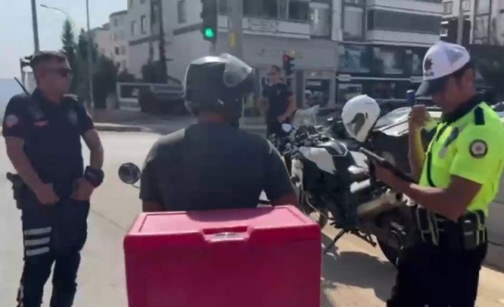 Kahramanmaraş polisinden motosiklet denetimi