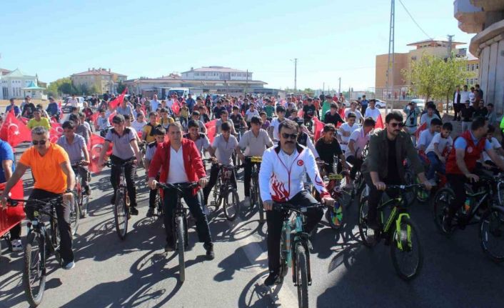 Kahta’da Avrupa Spor Haftası kapsamında bisiklet etkinliği düzenlendi