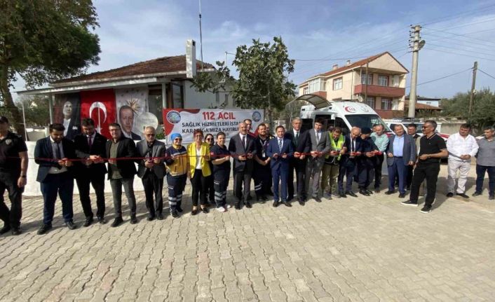 Karabiga 112 Acil Sağlık Hizmetleri İstasyonu hizmete başladı