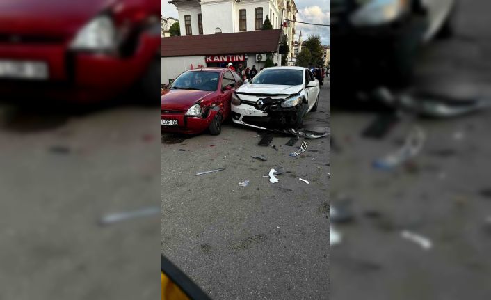 Karadeniz Ereğli’de trafik kazası; 1 yaralı