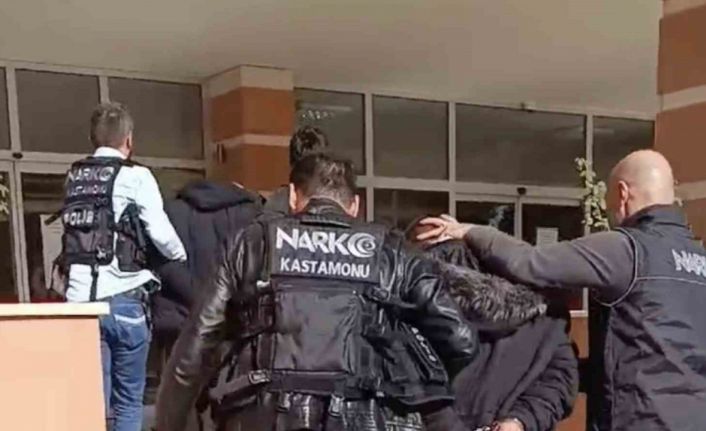 Kastamonu polisinden uyuşturucu operasyonu: 2 tutuklama