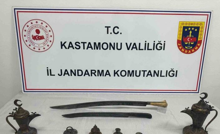 Kastamonu’da tarihi eser operasyonu