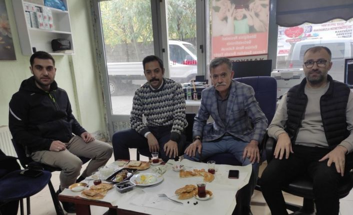 Kaymakam Uzun’dan yerel gazeteye ziyaret