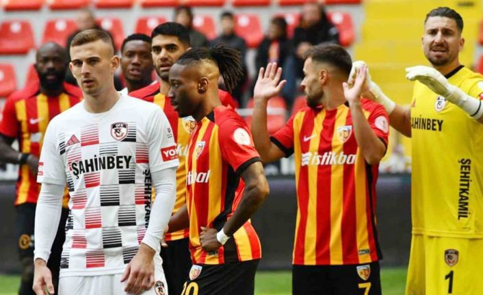 Kayserispor ligdeki 5. beraberliğini aldı