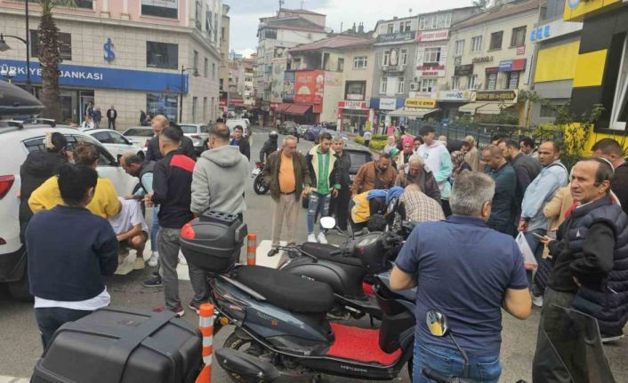 Kdz. Ereğli’de trafik kazası; 1 yaralı