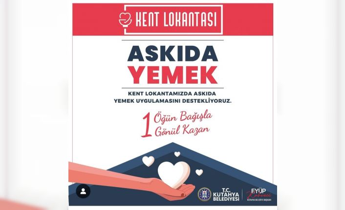 Kent Lokantası’nda ’askıda yemek’ uygulaması