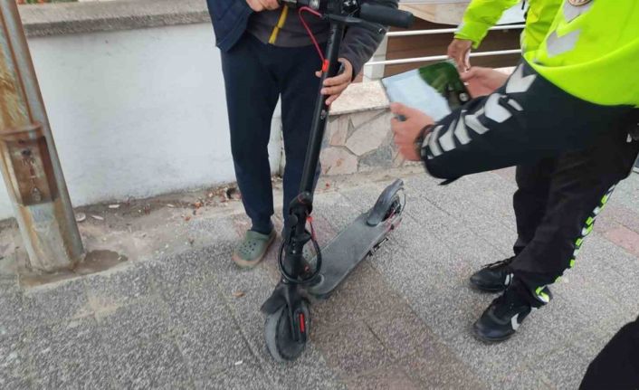 Keşan’da elektrikli scooterdan düşen 15 yaşındaki çocuk yaralandı