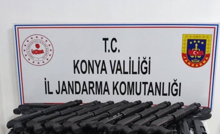 Konya’da kaçak silah operasyonu: 1 tutuklama