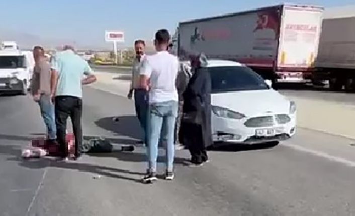 Konya’da otomobil ile motosiklet çarpıştı: 1 yaralı