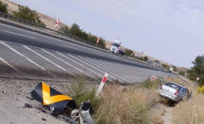 Konya’da trafik kazası: 2 yaralı