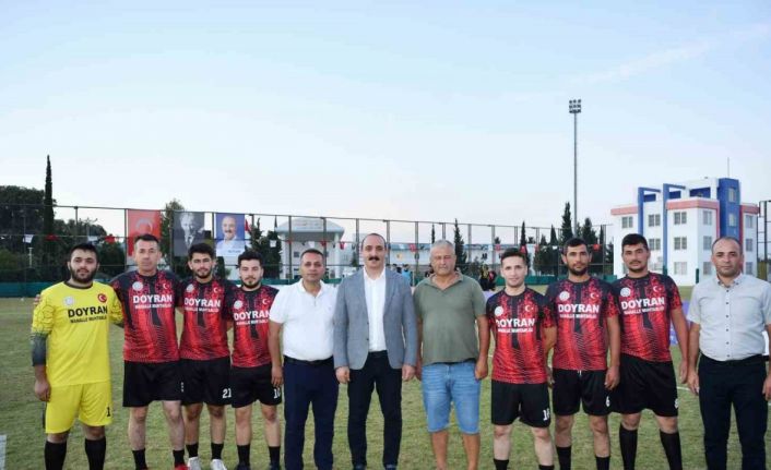 Mahalleler arası futbol turnuvasında heyecan sürüyor