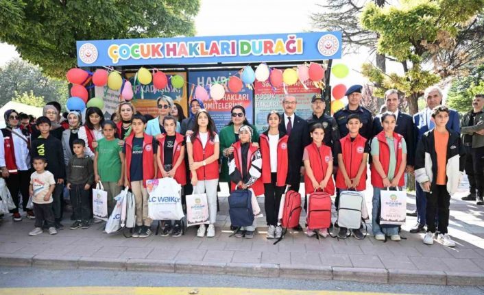 Malatya’da "Çocuk Hakları Durağı" etkinliğiyle farkındalık artırıldı