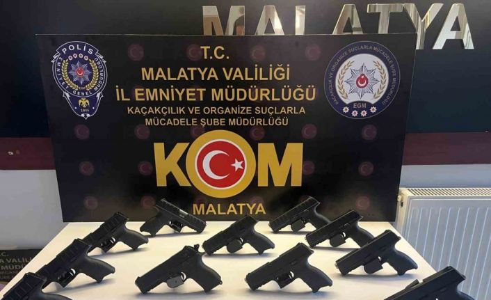 Malatya’da yasa dışı silah ticareti operasyonu: 3 tutuklama