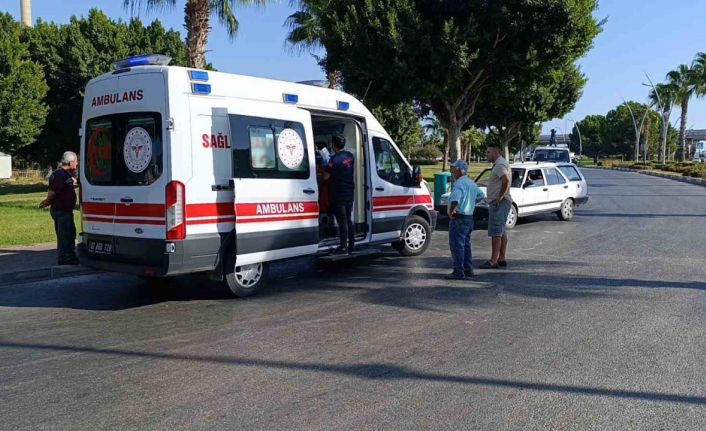 Manavgat’ta trafik kazası: 1 yaralı