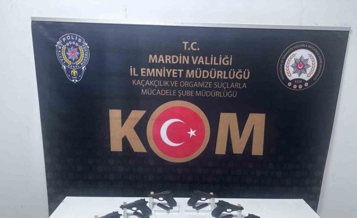 Mardin’de uyuşturucu ve silah kaçakçılığı operasyonu: 2 kişi tutuklandı