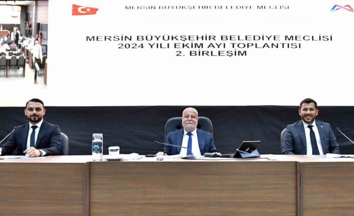 Mersin Büyükşehir Belediyesi’nin 2025-2029 Dönemi Stratejik Planı kabul edildi