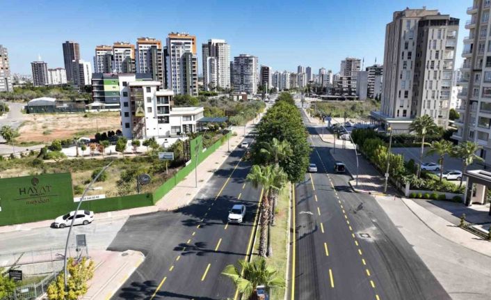 Mersin’de yollar yenileniyor