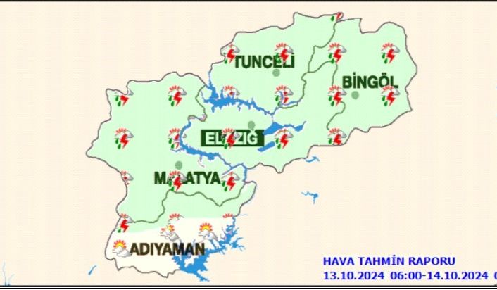 Meteorolojiden yağış uyarısı