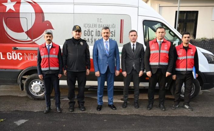 "Mobil göç aracı işlemleri hızlandırıyor"