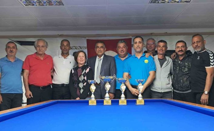 Muğla’da Bilardo Turnuvası sona erdi