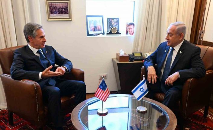 Netanyahu, ABD Dışişleri Bakanı Blinken ile bir araya geldi