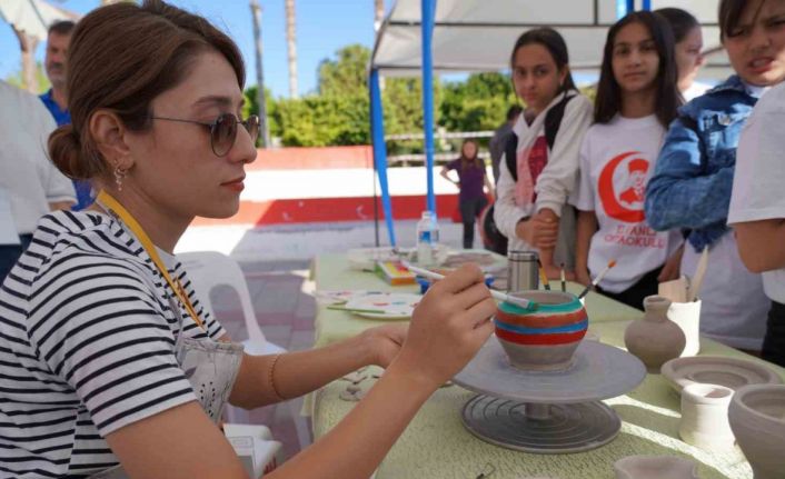 Öğrenciler, Erdemli Bilim Şenliği’nde buluştu