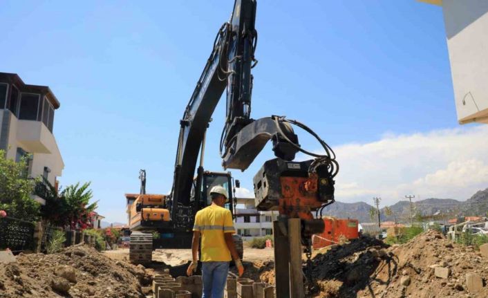 Ören’de kanalizasyonunun yüzde 74’ü tamamlandı