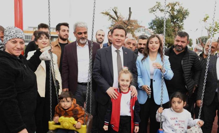 Osmangazi’de İsmet Paşa Parkı hizmete açıldı