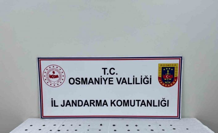 Osmaniye’de tarihi eser operasyonu: 89 adet sikke bulundu