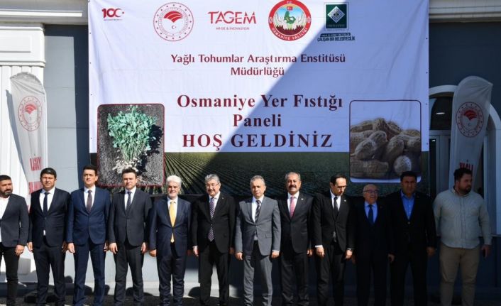 Osmaniye’de yerfıstığı paneli düzenlendi