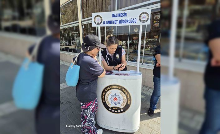 Polis’ten KADES bilgilendirme çalışması