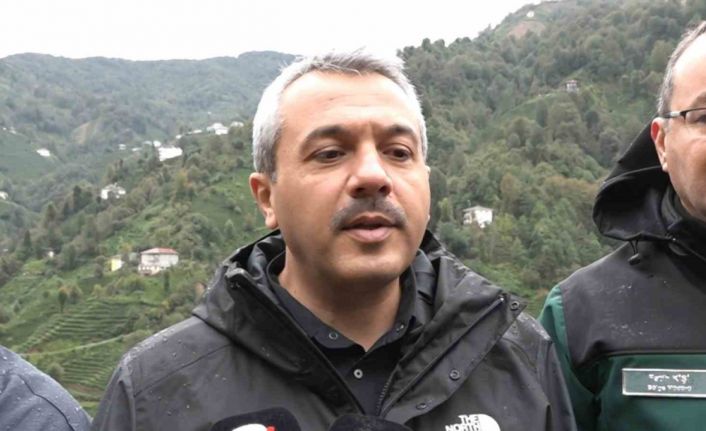 Rize Valisi İhsan Selim Baydaş: "Heyelan riski devam ediyor"