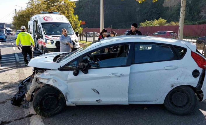 Samsun’da trafik kazası: 3 yaralı