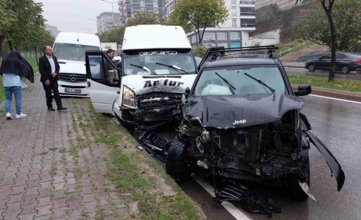 Samsun’da trafik kazası: 6 yaralı