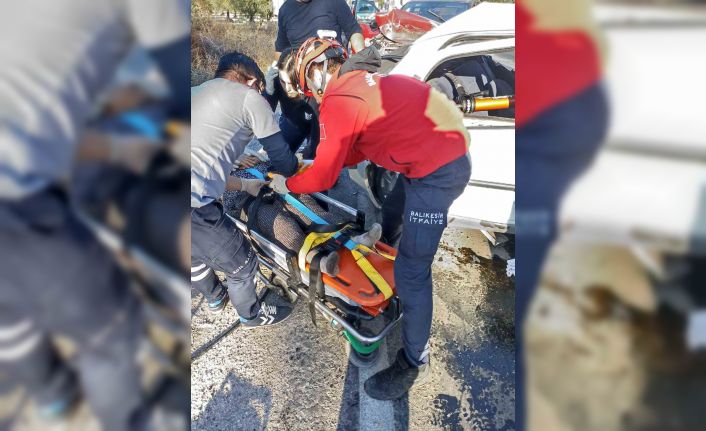 Savaştepe’de trafik kazası: 1 ölü 4 yaralı