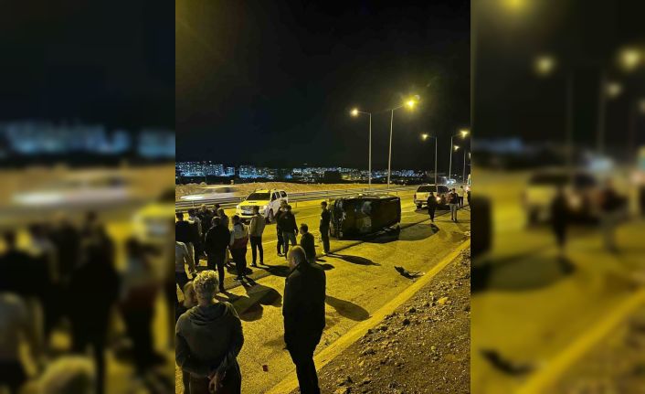 Siirt’te trafik kazası: 1 yaralı