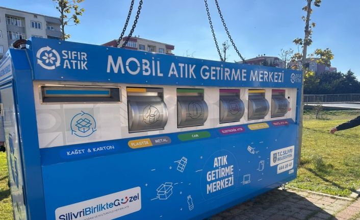 Silivri Belediyesi Mobil Atık Getirme Merkezlerinin sayısını artırıyor