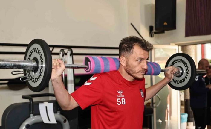 Sivasspor, fitness salonunda çalıştı