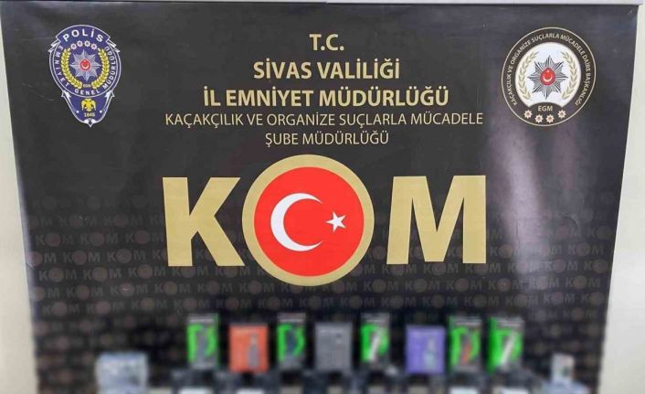 Sivas’ta kaçakçılığa polis engeli