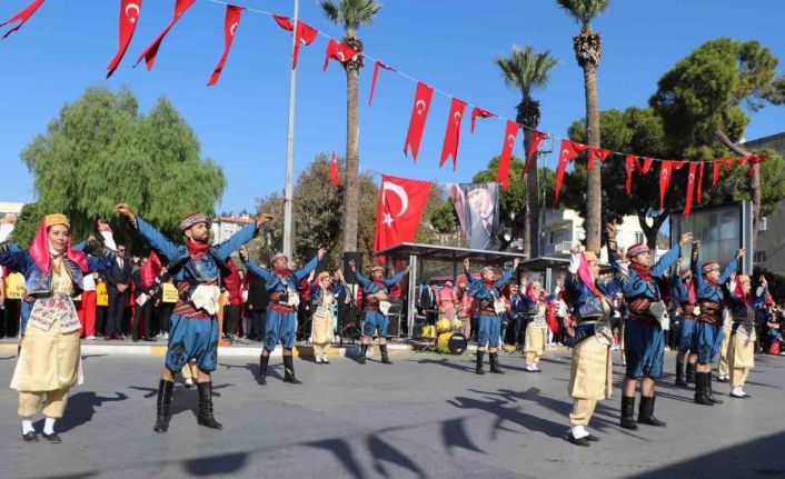 Söke’de coşkulu cumhuriyet kutlaması