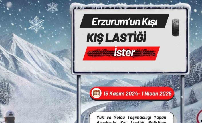 Sürücülere kış lastiği hatırlatması