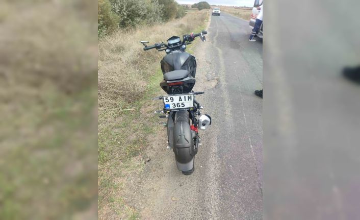 Tekirdağ’da hakimiyeti kaybeden sürücü ağır yaralandı