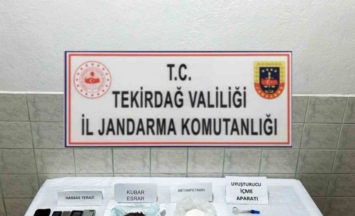 Tekirdağ’da kaçak alkol ve uyuşturucu operasyonu