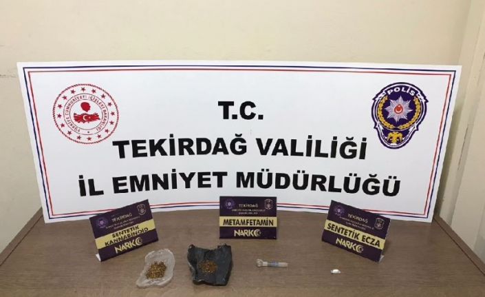 Tekirdağ’da narkotik operasyonları sürüyor