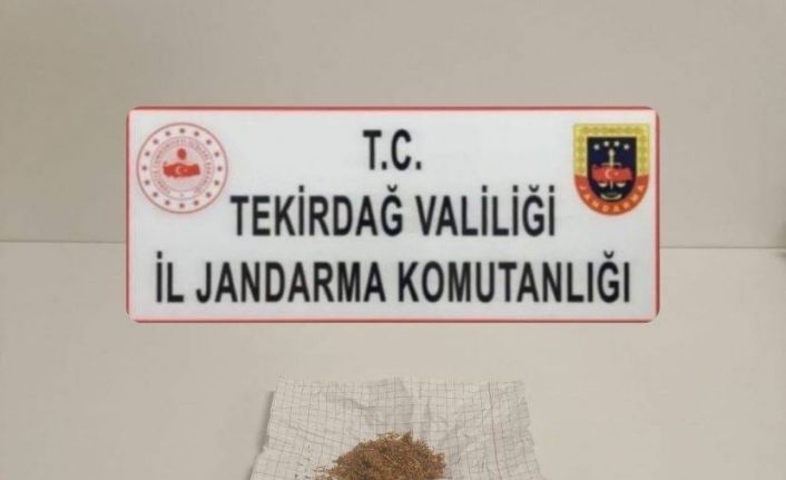 Tekirdağ’da uyuşturucu operasyonları: 3 kişi yakalandı