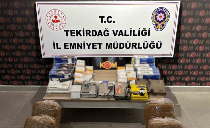 Tekirdağ’daki kaçakçılık operasyonunda 42 kişi hakkında yasal işlem başlatıldı